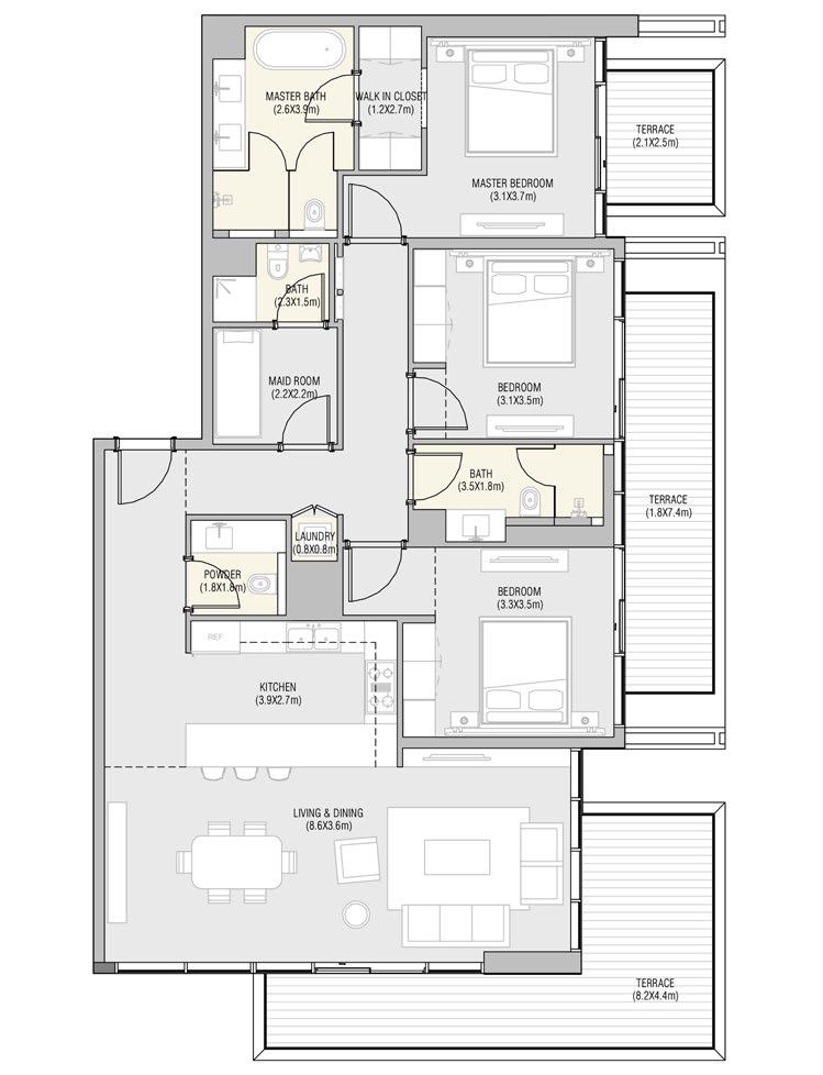 3BR - Type 1