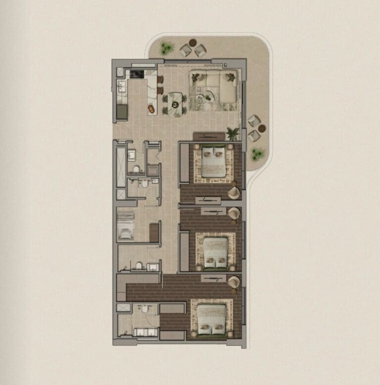 3 Bedrooms